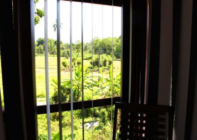 Blick aus unserem Zimmer hinaus