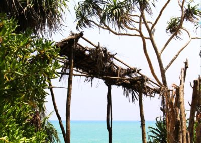 Einsame "Strandhütte"