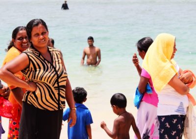 Wochenendtreiben der Einheimischen