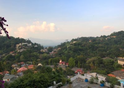 Ausblick über Kandy