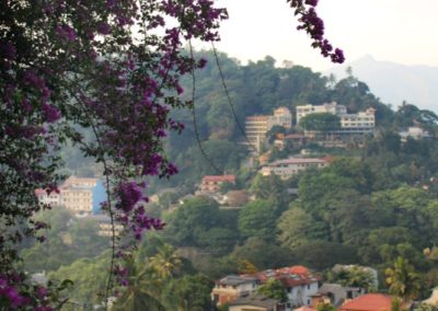 Ausblick über Kandy