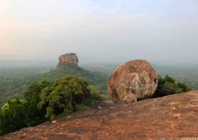 Blick auf Sigiriya