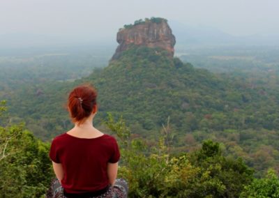 Blick auf Sigiriya