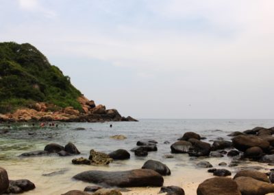 Bucht auf Pigeon Island